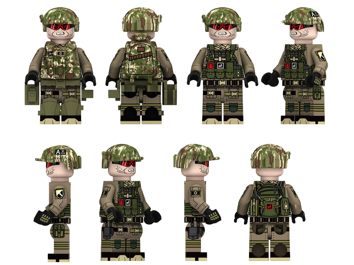 Israeli Defense Force 5 Man Squad - Mil-Blox
