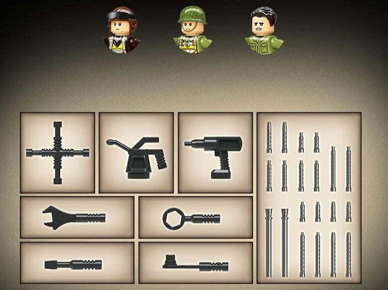 WWII - P-51D Mustang - Mil-Blox - Mil-Blox