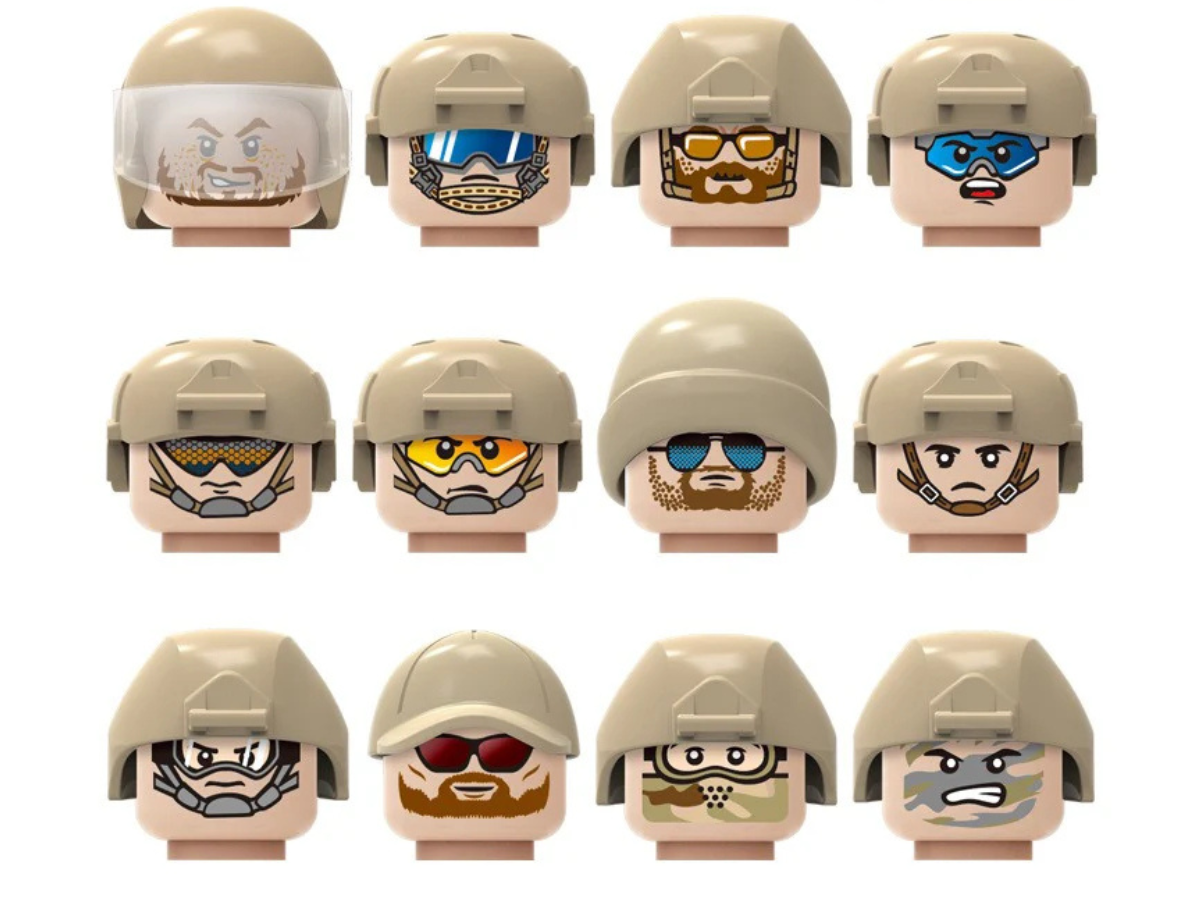 The Elite Guardians: Valor Guard - 12 Man Squad - Mil-Blox - Mil-Blox