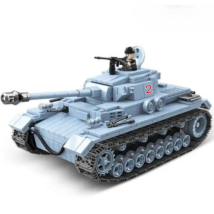 WWII - German Panzerkampfwagen IV Tank - Mil-Blox - Mil-Blox