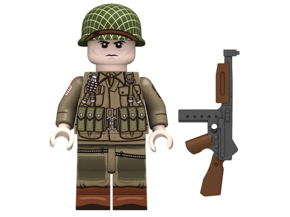 WWII U.S. Army 101st Airborne - 6 Man Squad - Mil-Blox