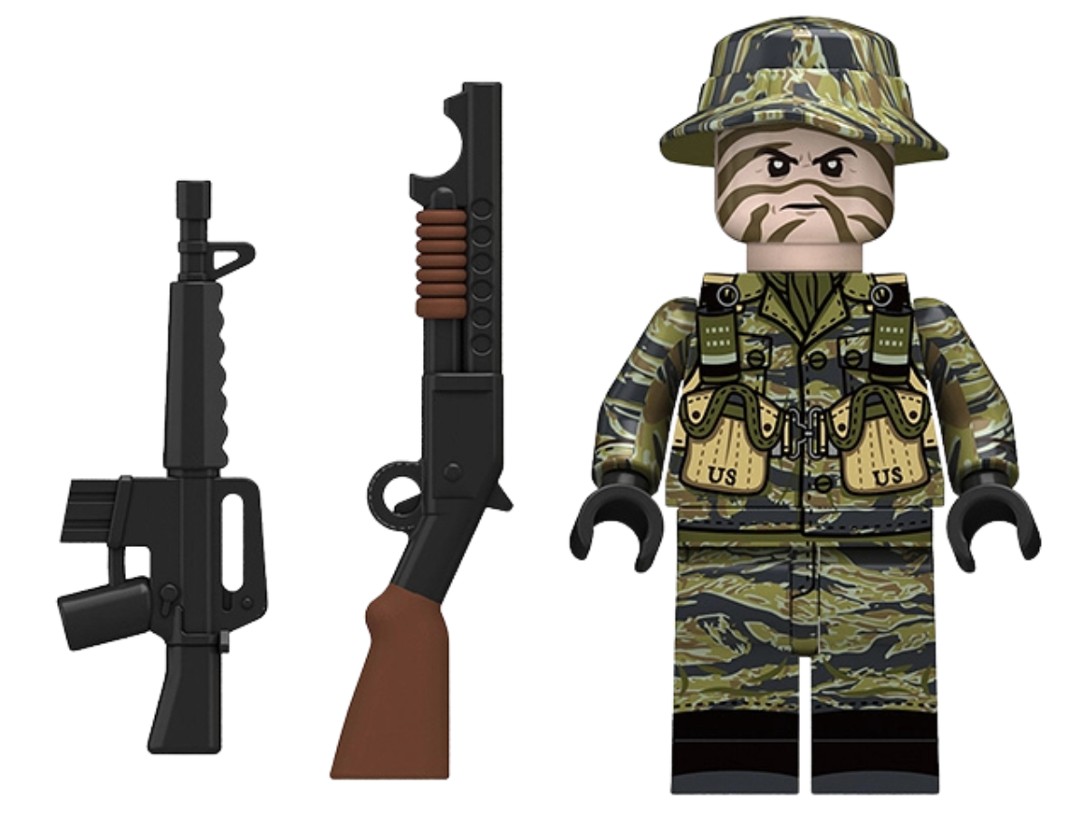 Vietnam Era 6 Man Set - Mil-Blox