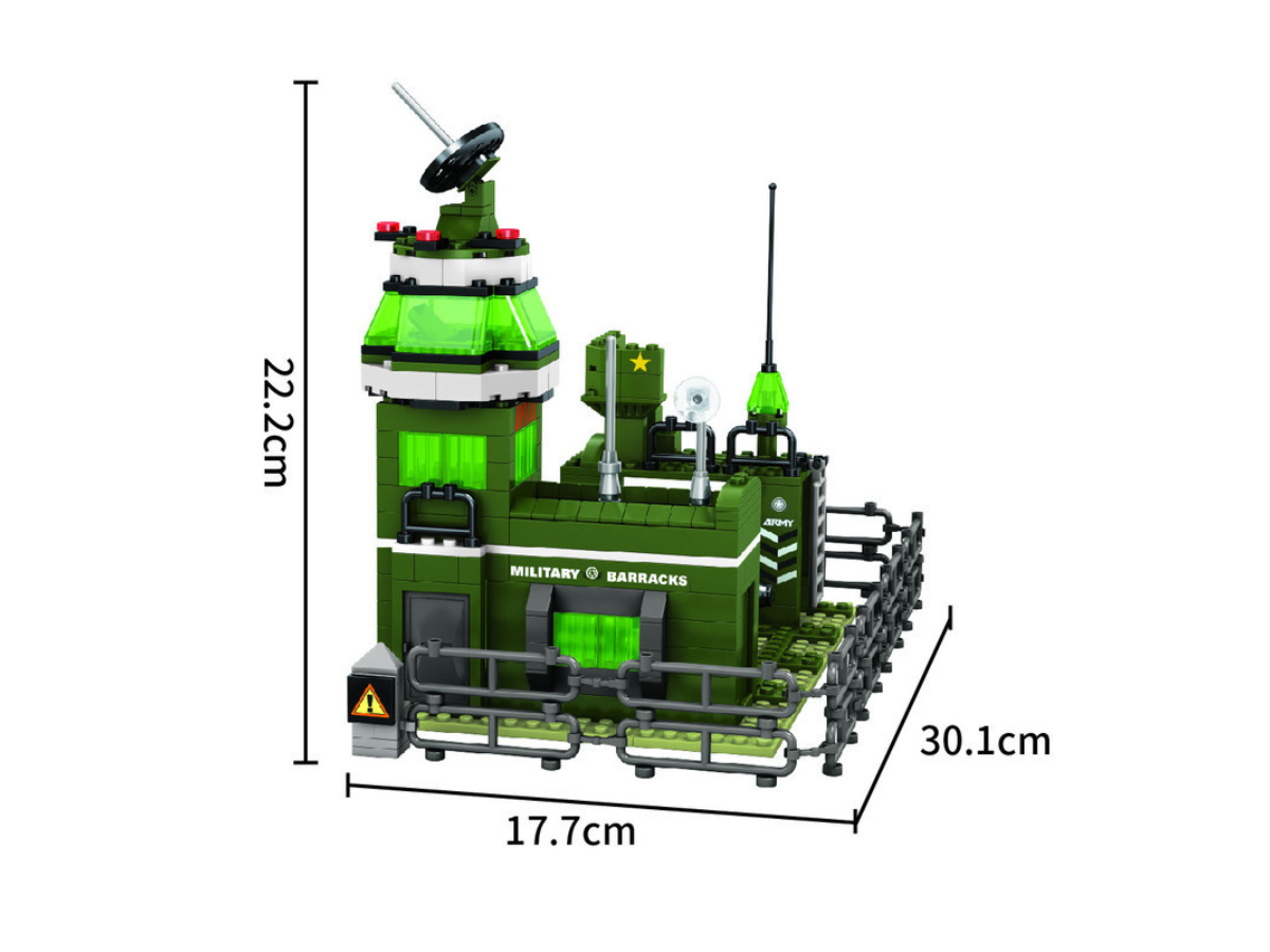Valor Guard Air Traffic Control and Barracks Base - Mil-Blox - Mil-Blox