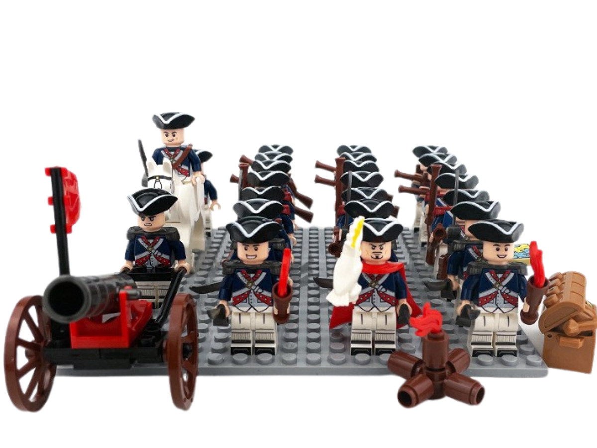 American Revolution Continental Army - 24 Man - Mil-Blox