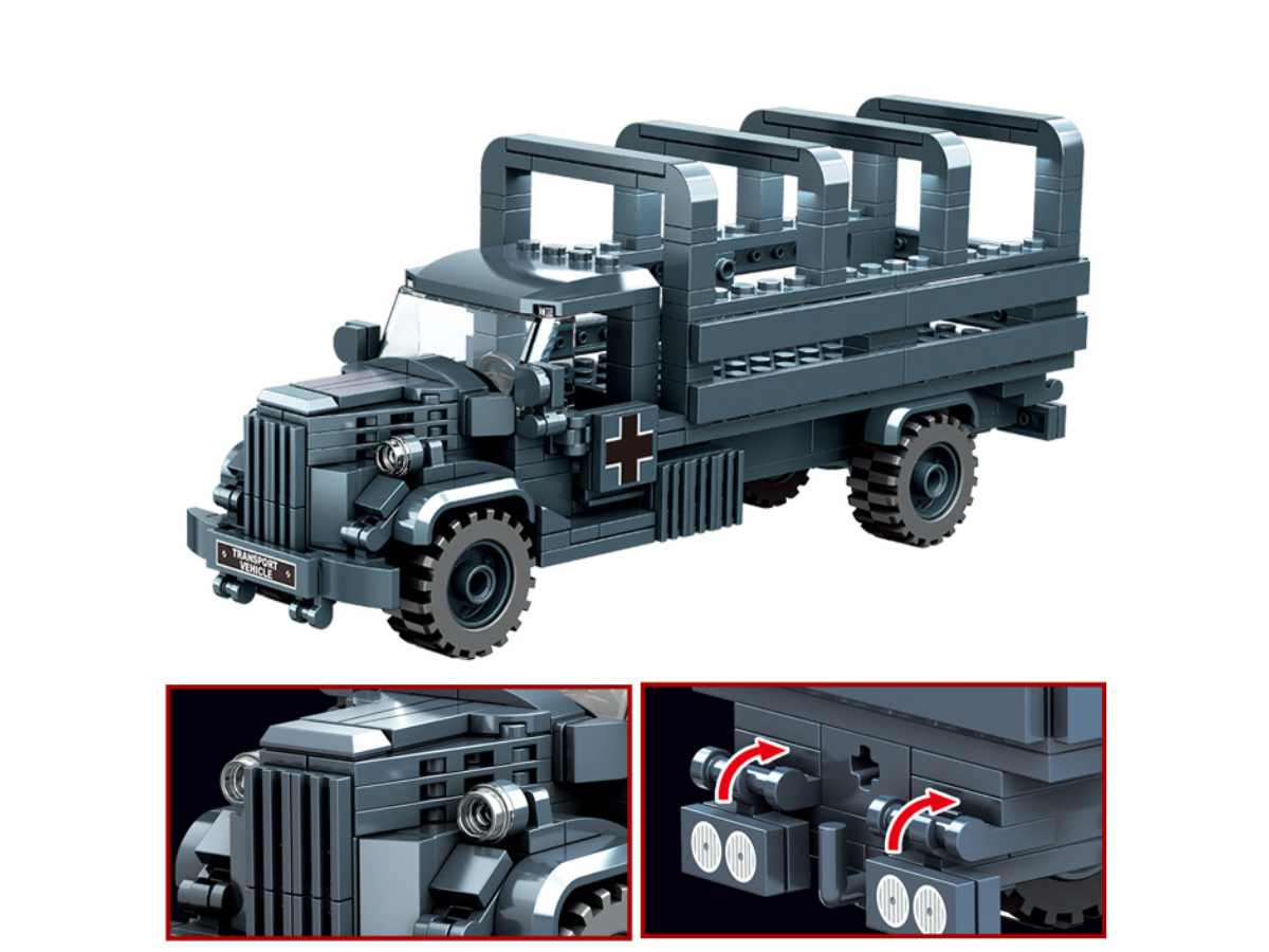 WWII - German Opel Blitz Truck - Mil-Blox