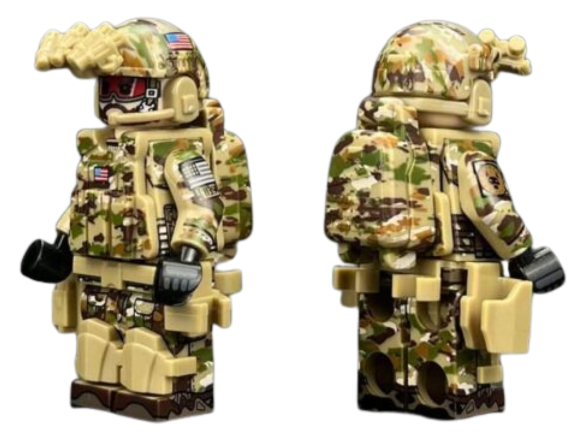 Navy Seal 5 Man Desert Team - Mil-Blox