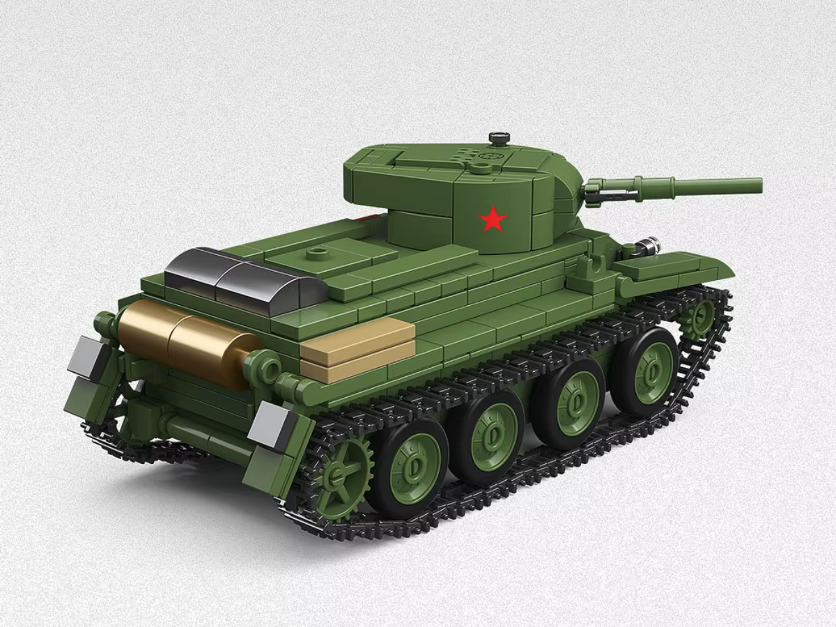 WWII - Russian BT-5 Light Tank - Mil-Blox