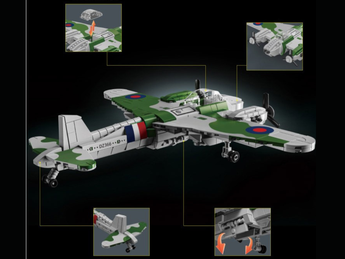 WWII - British Mosquito Bomber - Mil-Blox