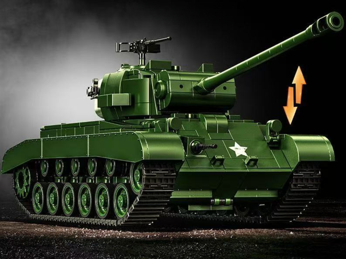 WWII - M26 Pershing Tank - Legendary Series - Mil-Blox