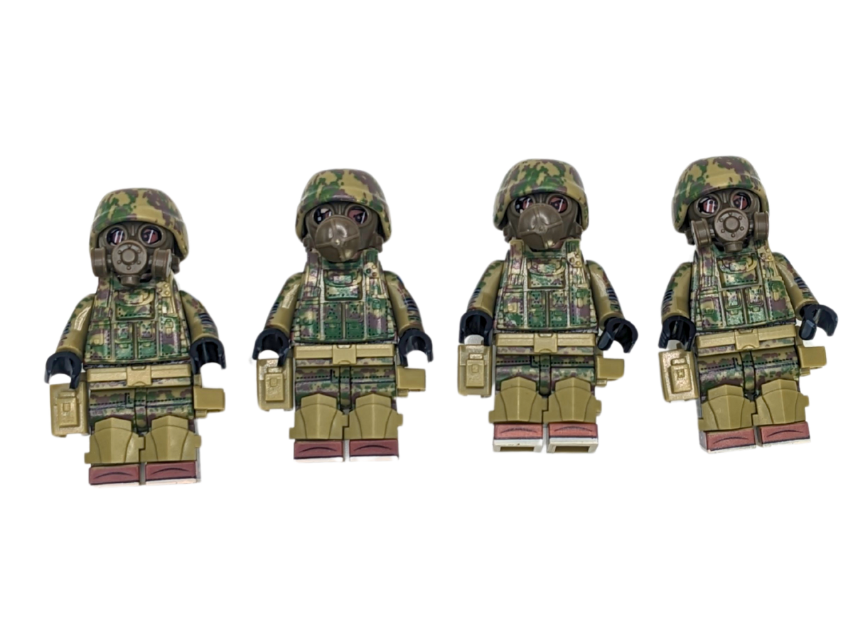 Ukrainian - 4 Man Heavy Fire Team - Mil-Blox - Mil-Blox