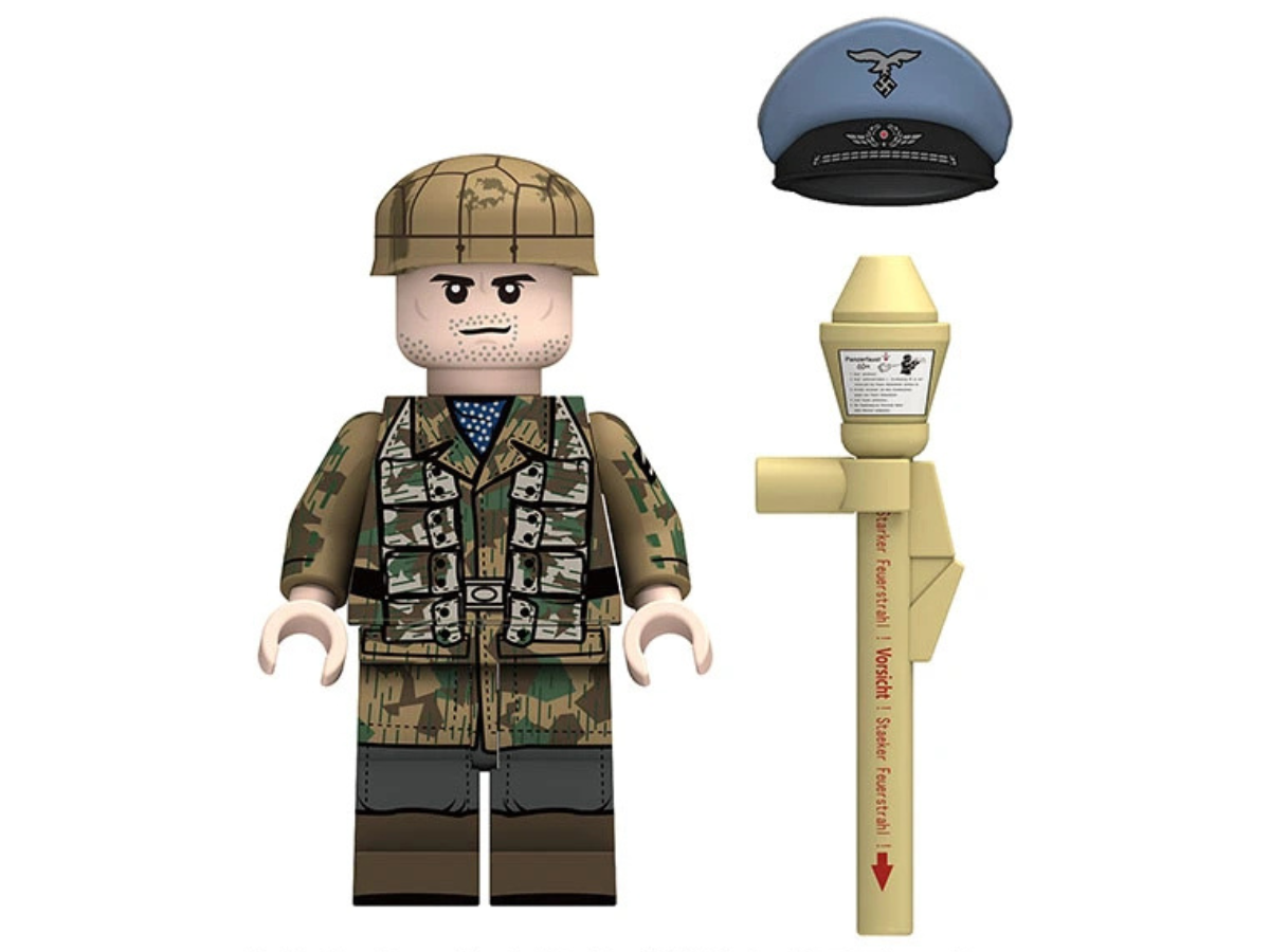 WWII - German Luftwaffe - 4 Man Squad - Mil-Blox