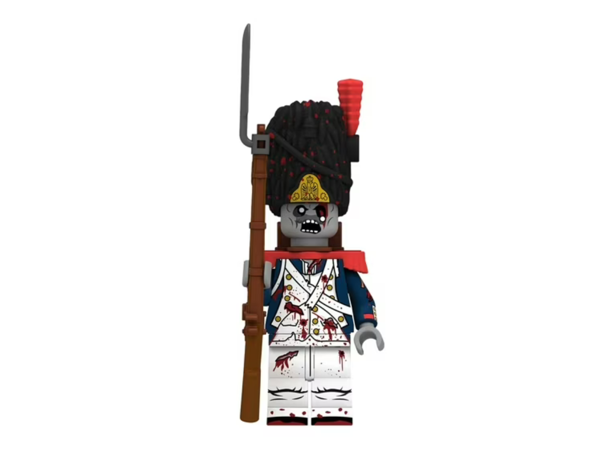 Revolutionary War Soldier Zombie - Mil-Blox