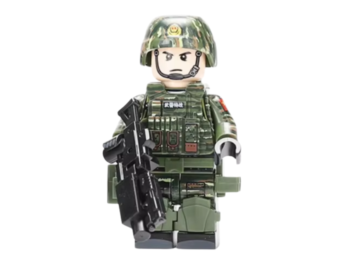 Chinese Snow Leopards Commandos 5-Man Squad - Mil-Blox