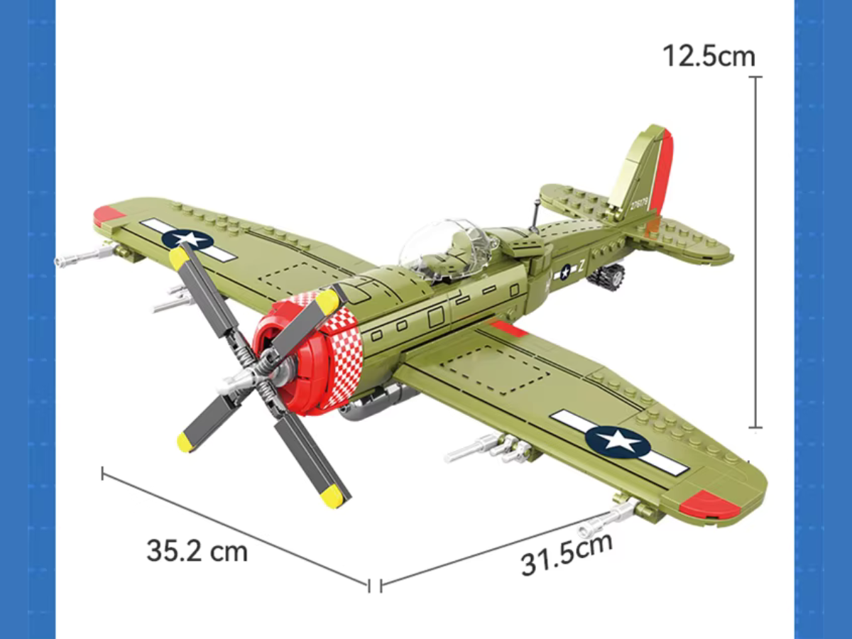 WWII -  P-47 Thunderbolt - Mil-Blox