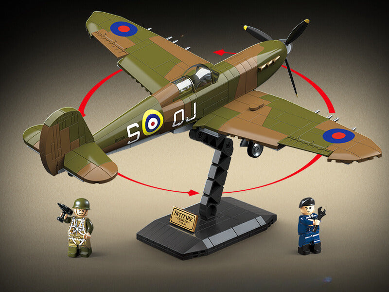 WWII - British Spitfire - Mil-Blox - Mil-Blox