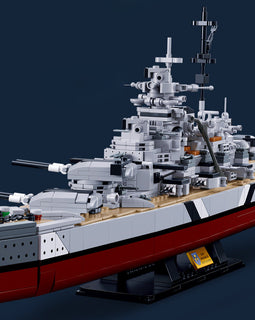 WWII - KMS Bismark Battleship - Legendary Series - Mil-Blox - Mil-Blox
