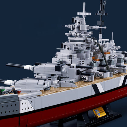 WWII - KMS Bismark Battleship - Legendary Series - Mil-Blox - Mil-Blox