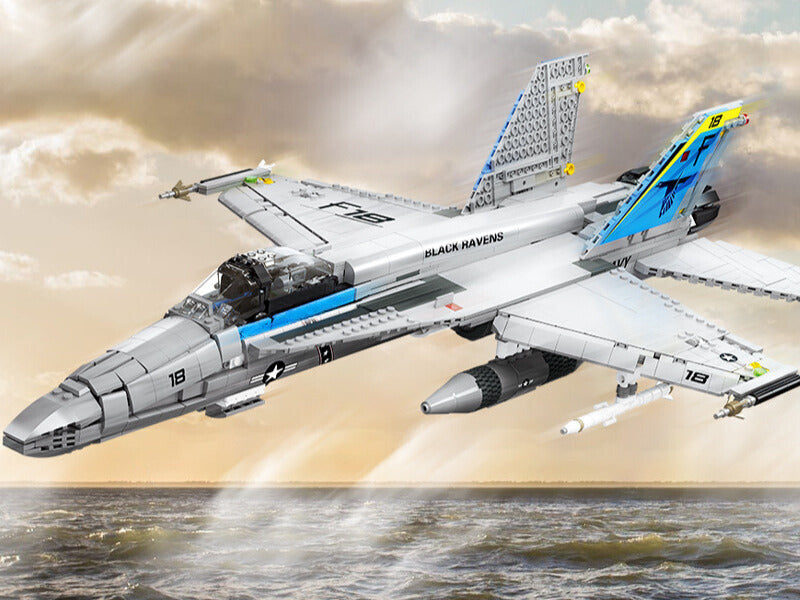 F-18 Hornet - Black Ravens - Legendary Series - Mil-Blox - Mil-Blox