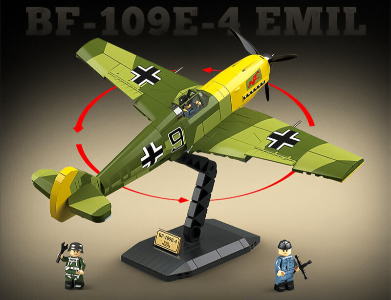WWII - German BF-109E-4 Emil - Mil-Blox - Mil-Blox