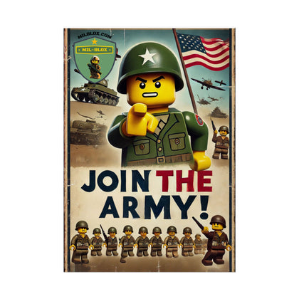 Mil-Blox WWII Join The Army Poster