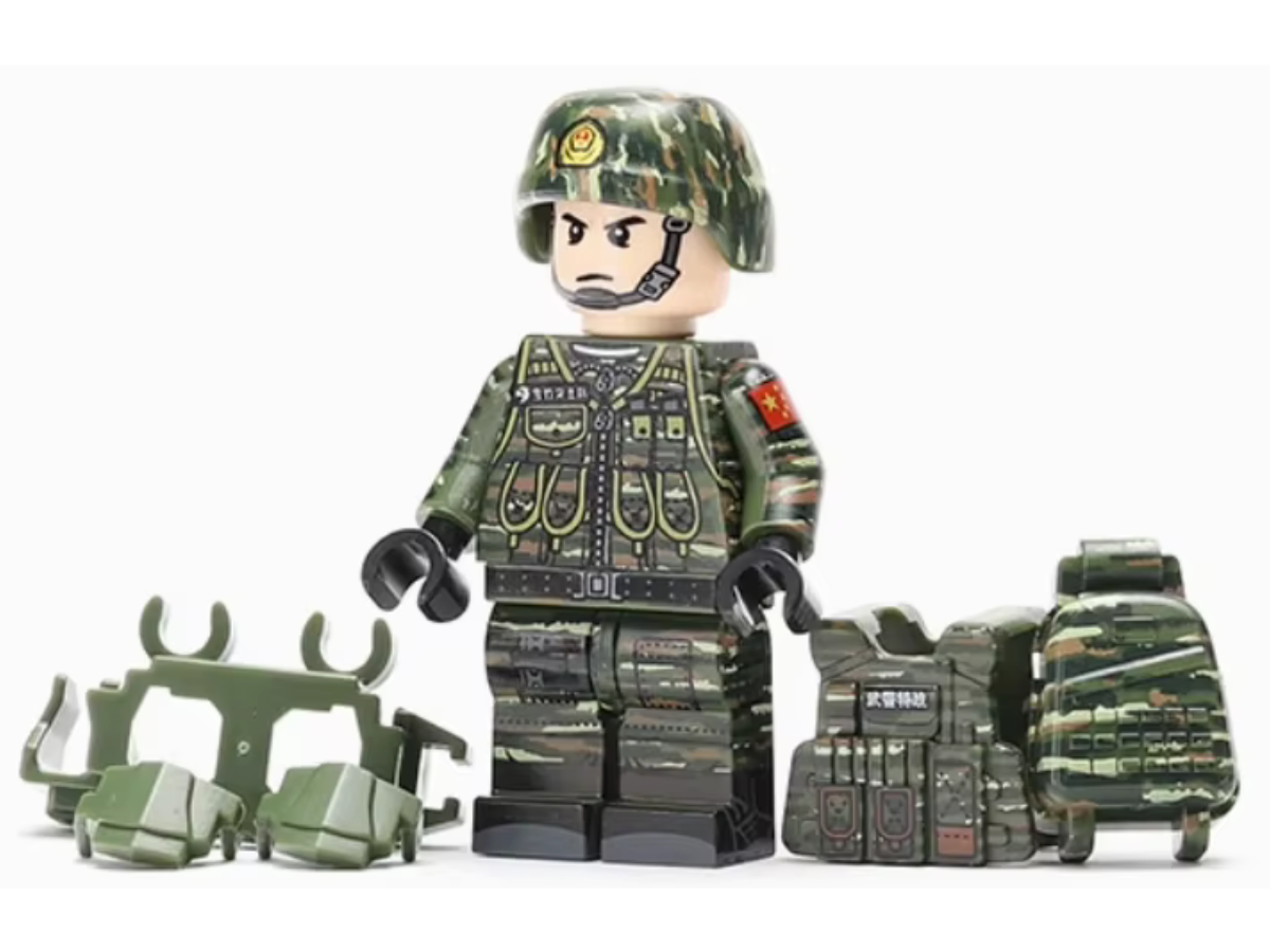 Chinese Snow Leopards Commandos 5-Man Squad - Mil-Blox