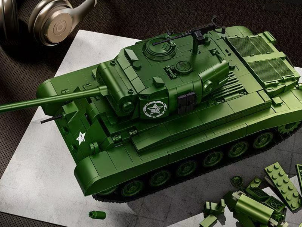 WWII - M26 Pershing Tank - Legendary Series - Mil-Blox