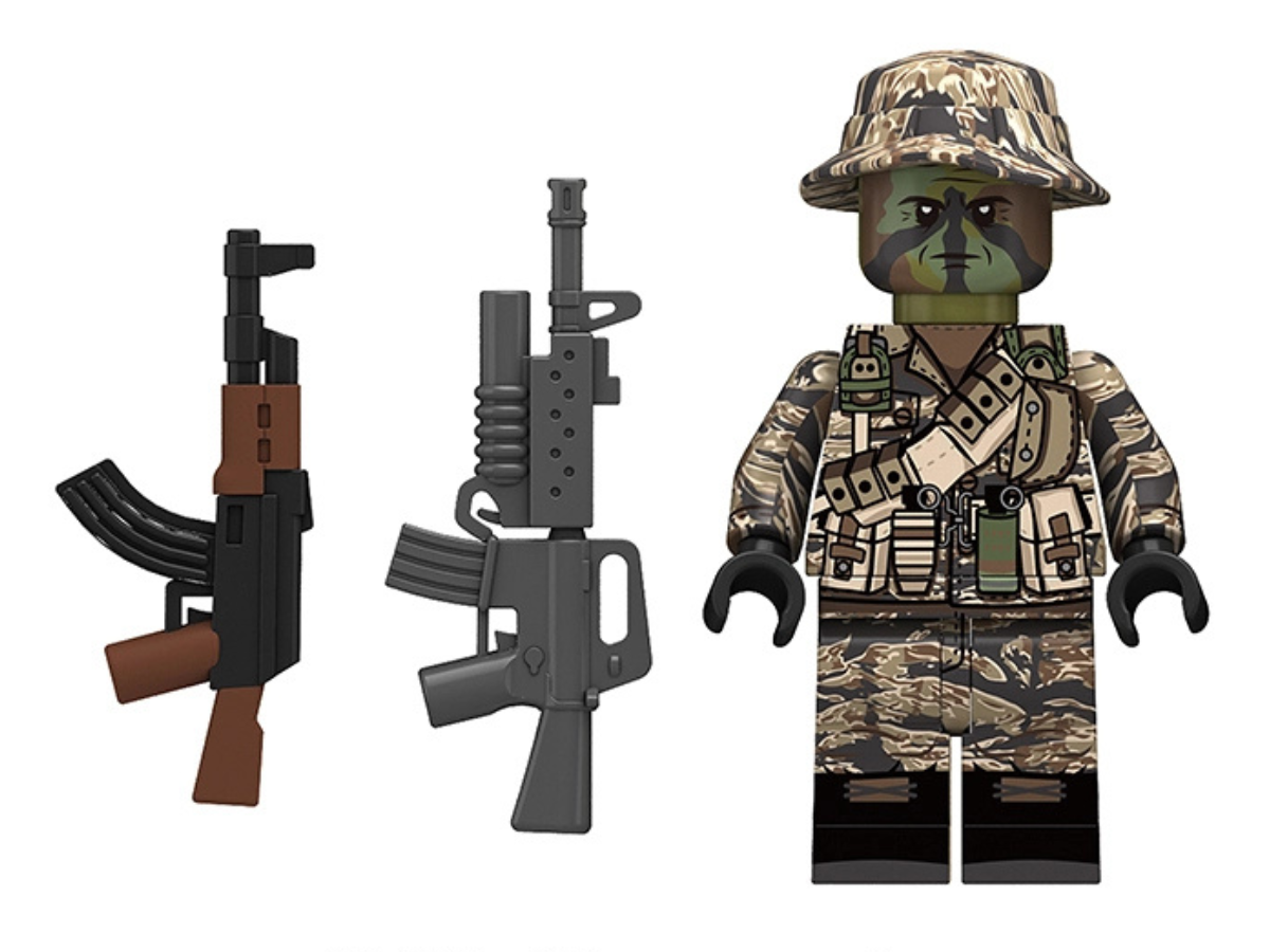 Vietnam Era 6 Man Set - Mil-Blox