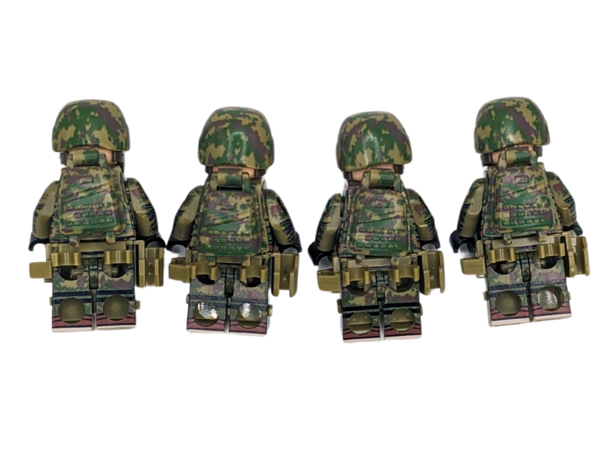 Ukrainian - 4 Man Heavy Fire Team - Mil-Blox - Mil-Blox