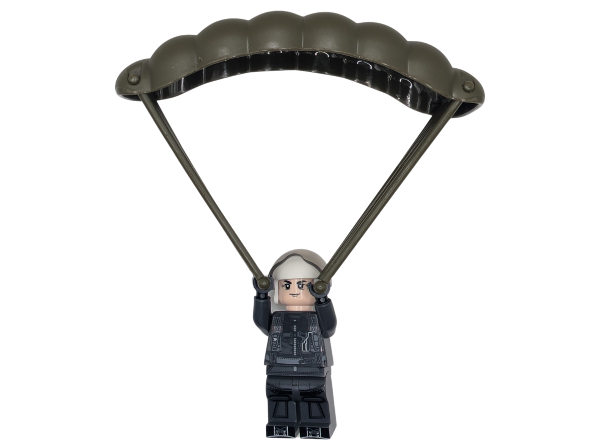 Black Ops Operator With Parachute - Mil-Blox - Mil-Blox