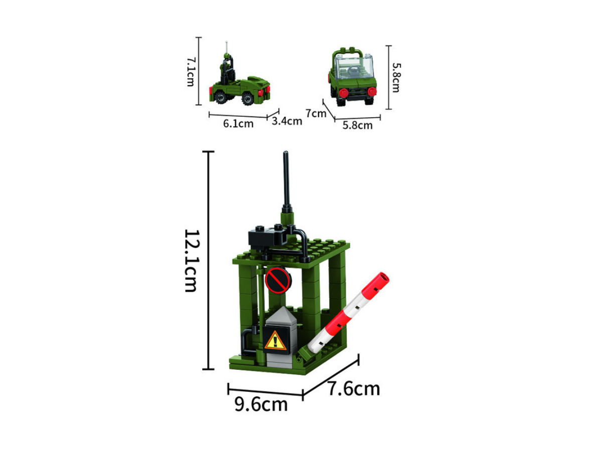 Valor Guard Air Traffic Control and Barracks Base - Mil-Blox - Mil-Blox