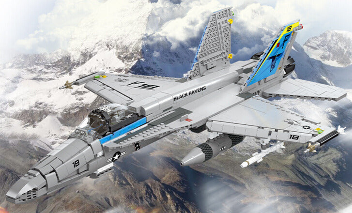 F-18 Hornet - Black Ravens - Legendary Series - Mil-Blox - Mil-Blox