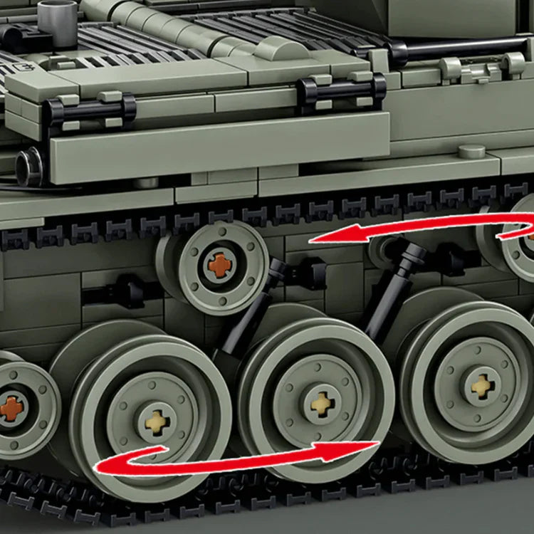 M-47 Patton Medium Tank - Mil-Blox - Mil-Blox