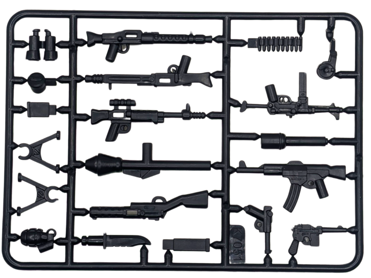 WWII Axis Weapons Pack - Black - Mil-Blox - Mil-Blox