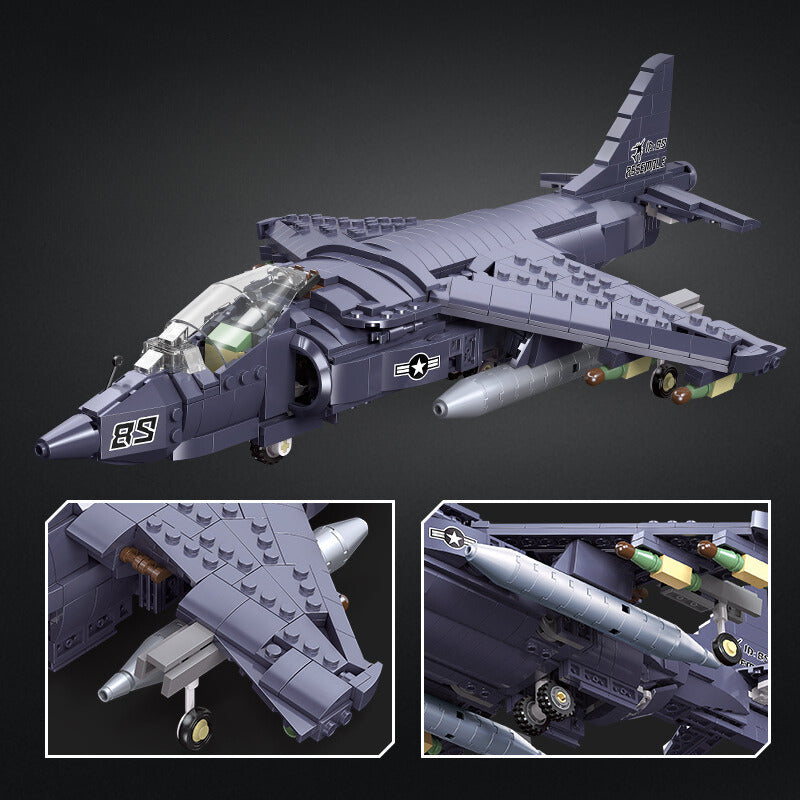 AV-8II Harrier Jet - Mil-Blox - Mil-Blox