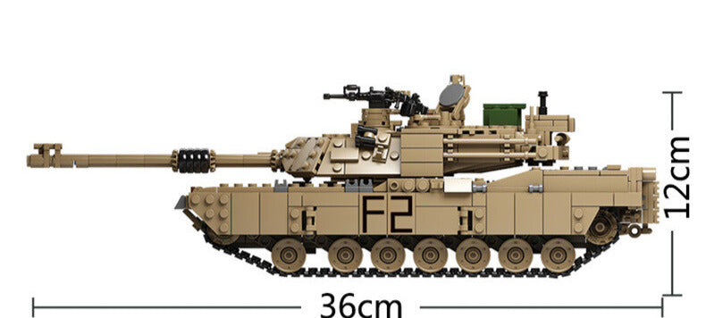 M1A2 Abrams Tank - Mil-Blox - Mil-Blox
