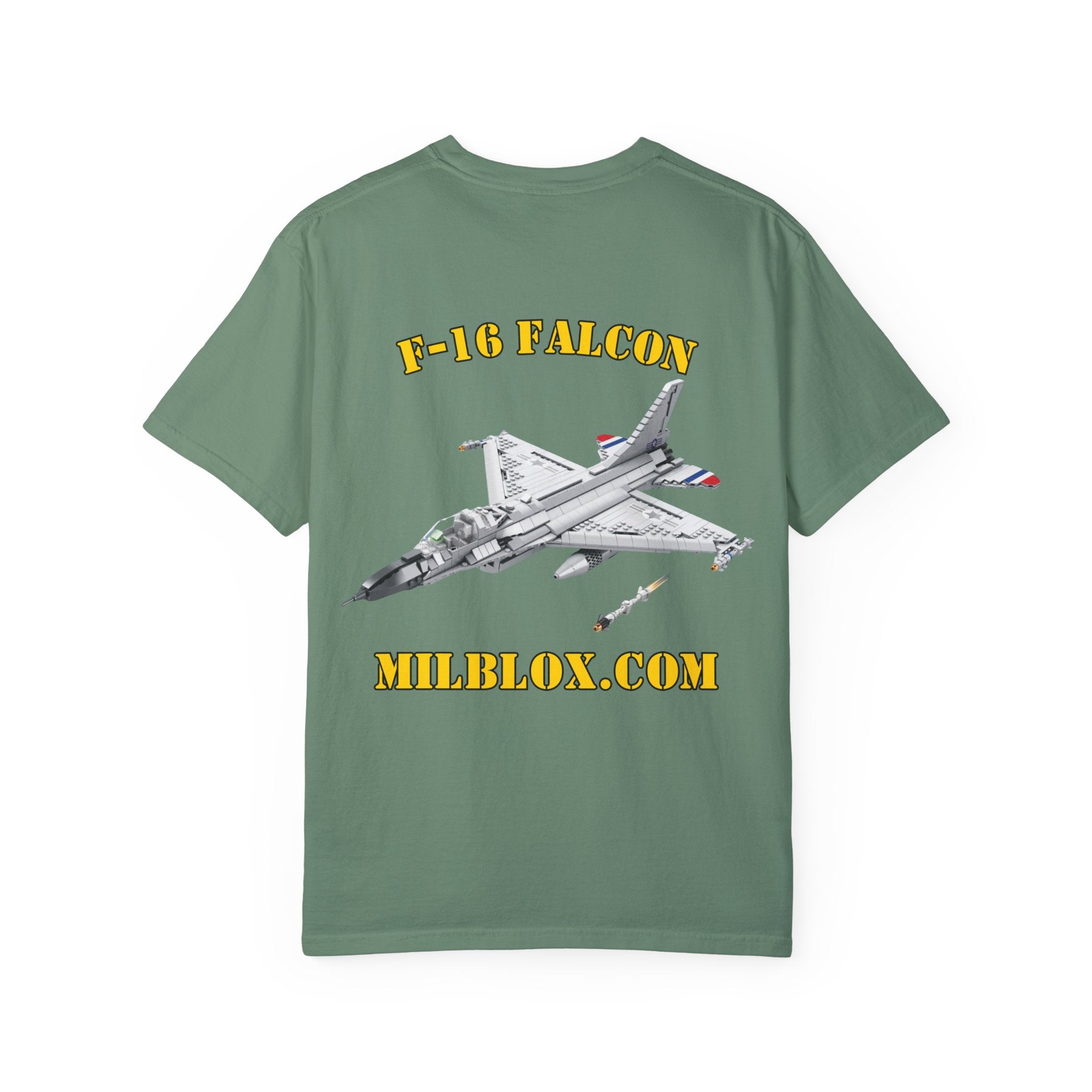 F-16 Falcon Mil-Blox Unisex Shirt - Mil-Blox