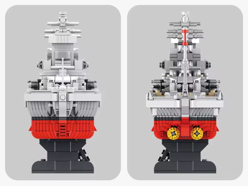 WWII Deutschland Class Battleship - Mil-Blox - Mil-Blox