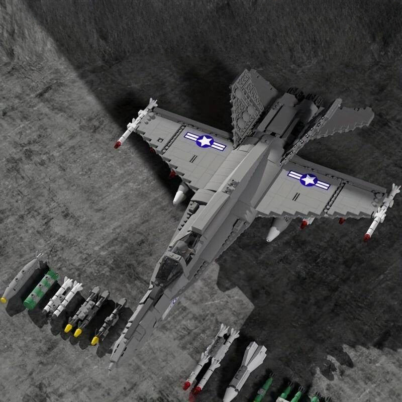 F-18 Hornet Fighter Jet - Mil-Blox - Mil-Blox