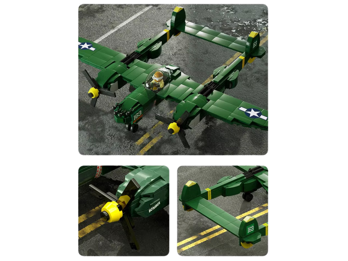 WWII - P-38 Lightning - Mil-Blox