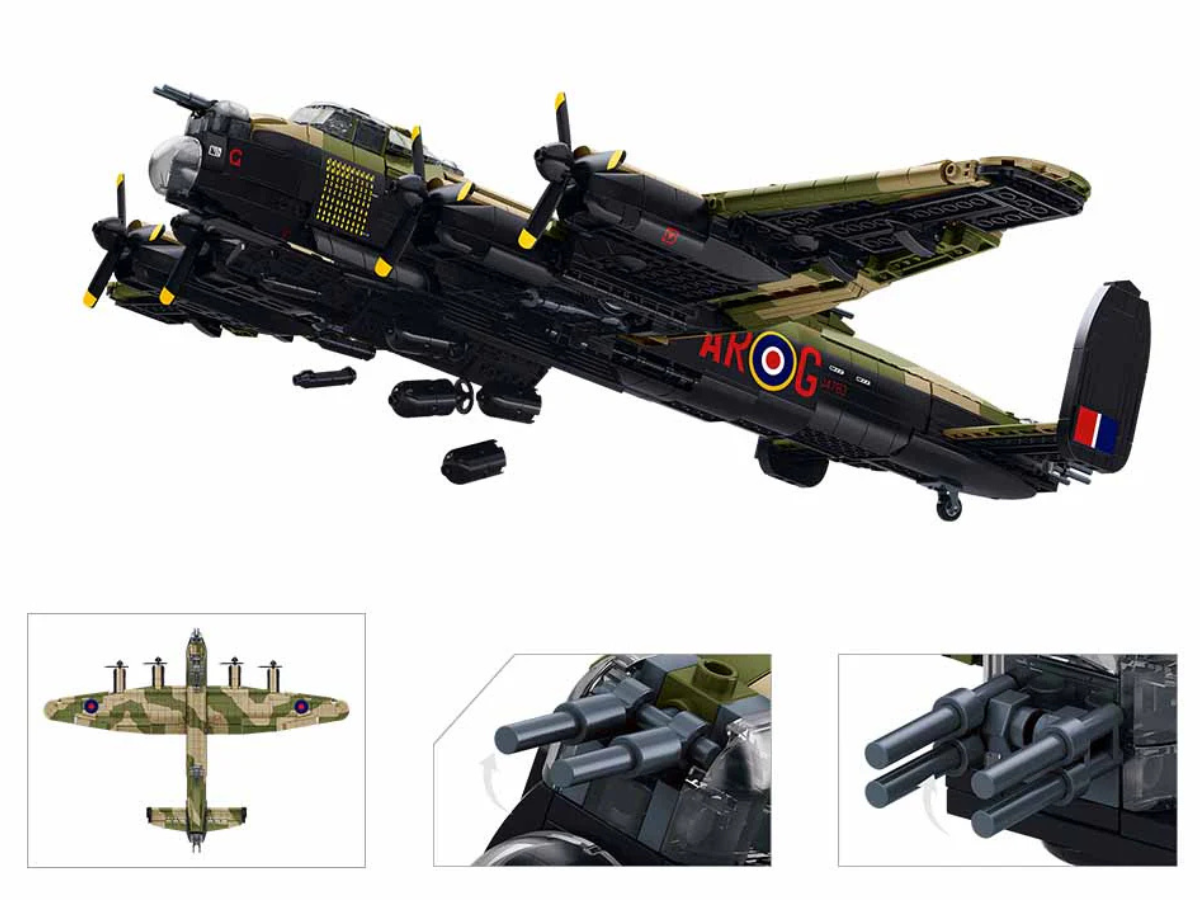 WWII - British Avro Lancaster Bomber - Mil-Blox
