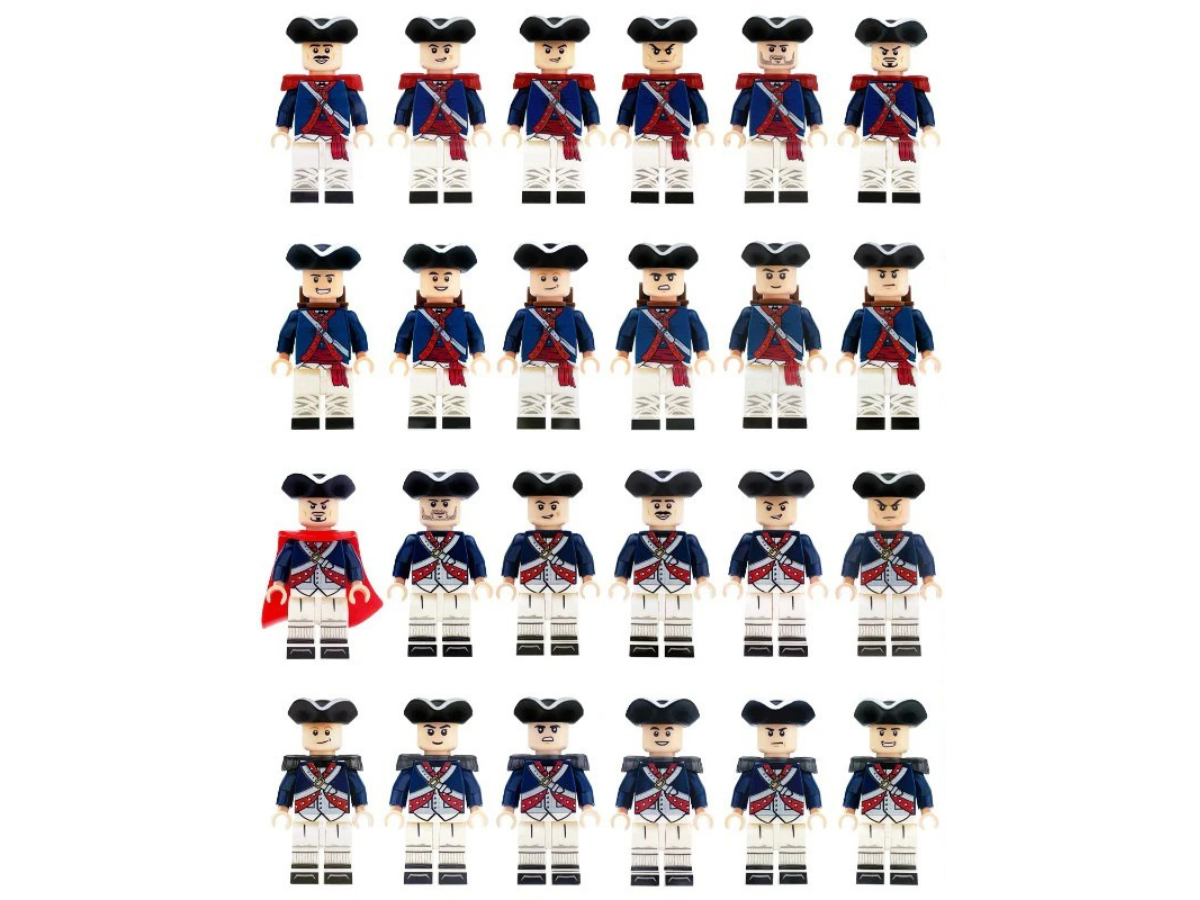 American Revolution Continental Army - 24 Man - Mil-Blox
