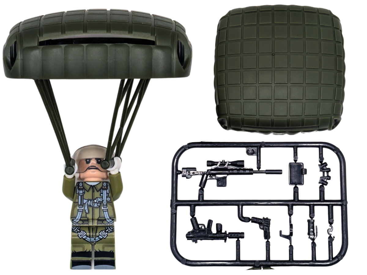 Air Force Pilot With Parachute - Mil-Blox - Mil-Blox