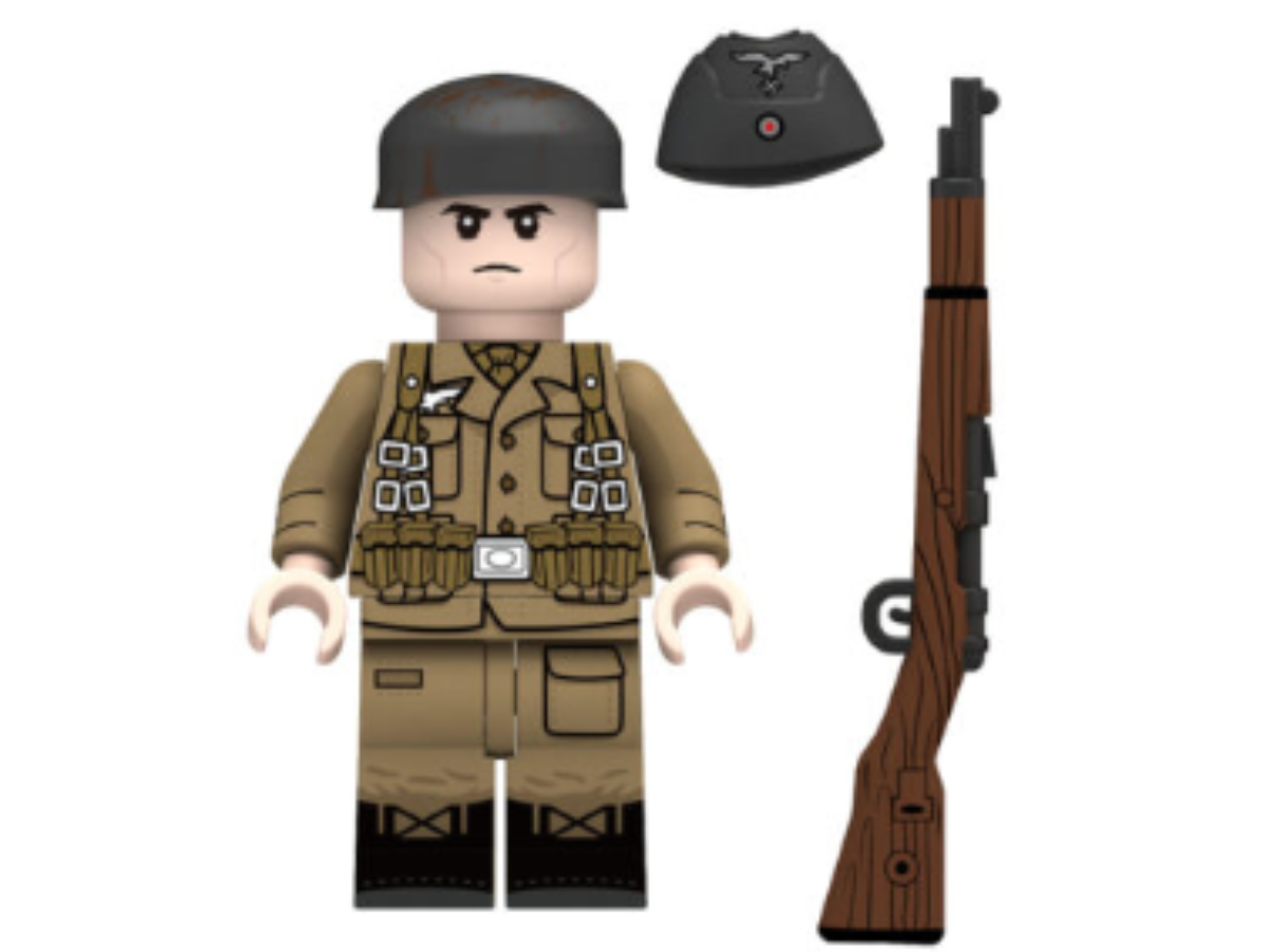 WWII - German Luftwaffe - 4 Man Squad - Mil-Blox