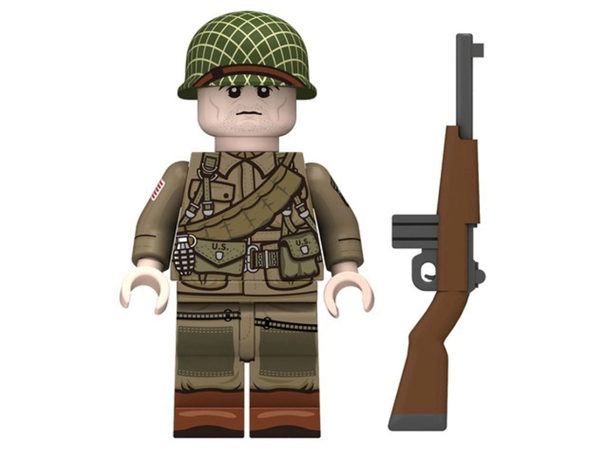 WWII U.S. Army 101st Airborne - 6 Man Squad - Mil-Blox