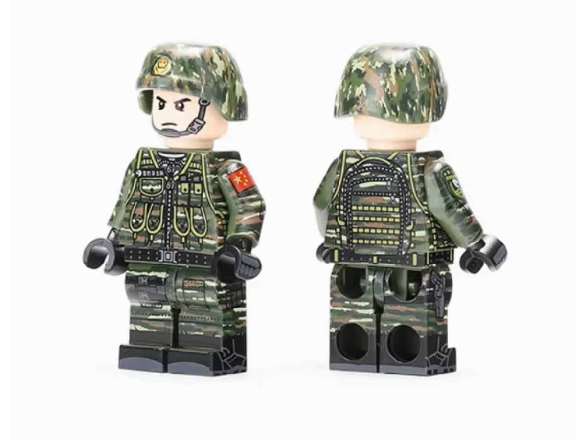 Chinese Snow Leopards Commandos 5-Man Squad - Mil-Blox