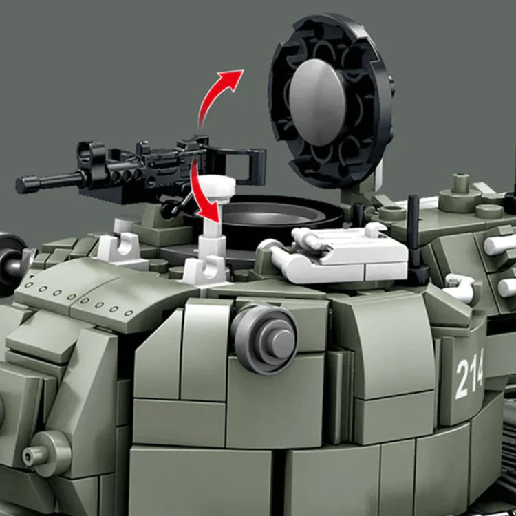 M-47 Patton Medium Tank - Mil-Blox - Mil-Blox