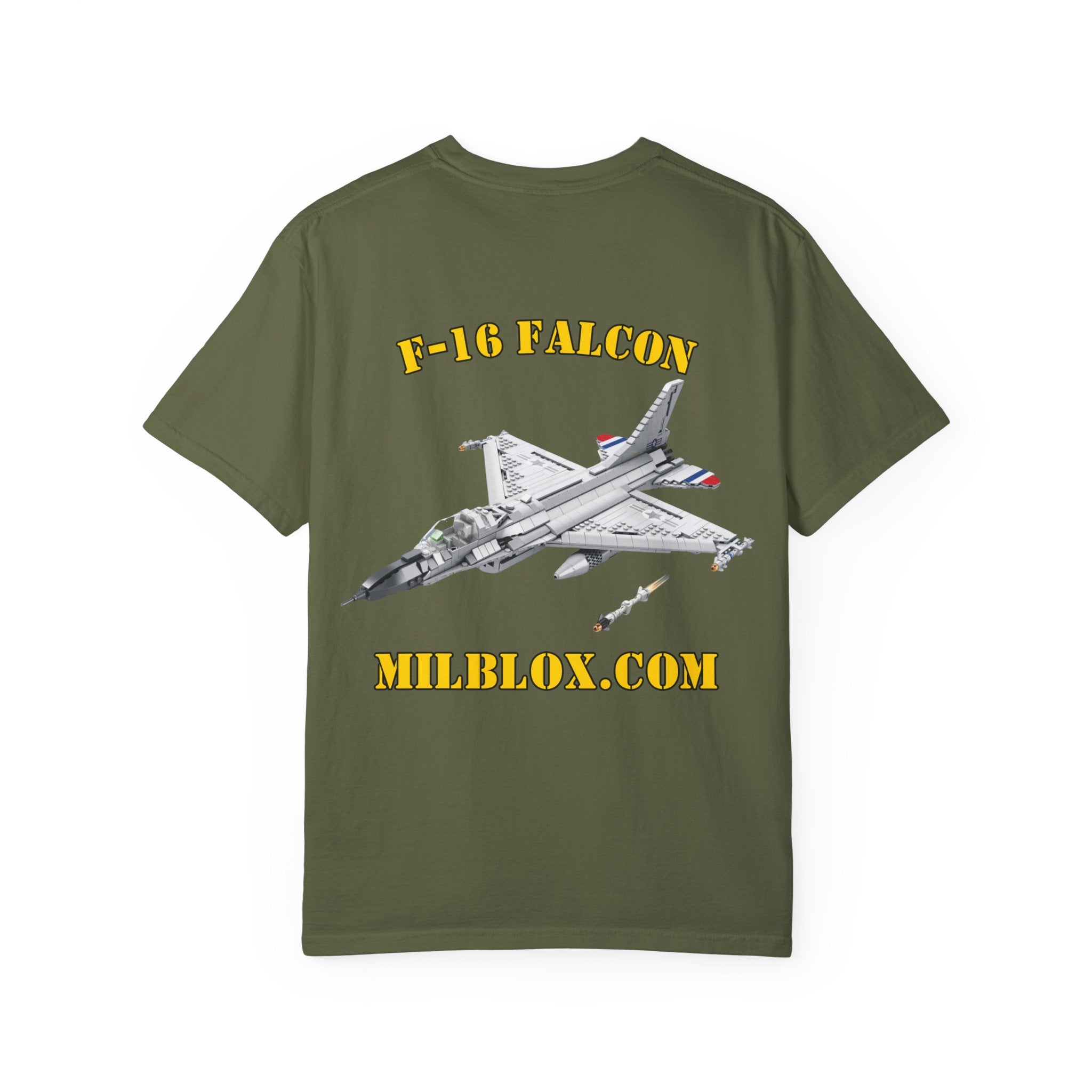 F-16 Falcon Mil-Blox Unisex Shirt - Mil-Blox