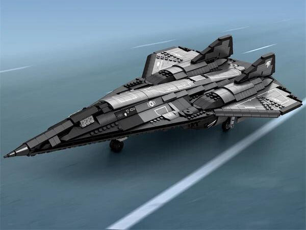 SR-72 Son of Blackbird Reconnaissance Aircraft - Legendary Series - Mil-Blox - Mil-Blox