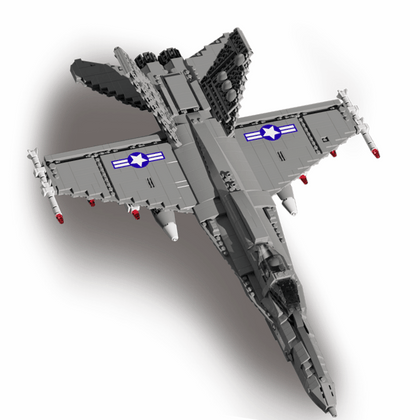 F-18 Hornet Fighter Jet - Mil-Blox