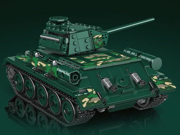 WWII - Remote Controlled Russian T-34 Tank - Mil-Blox - Mil-Blox